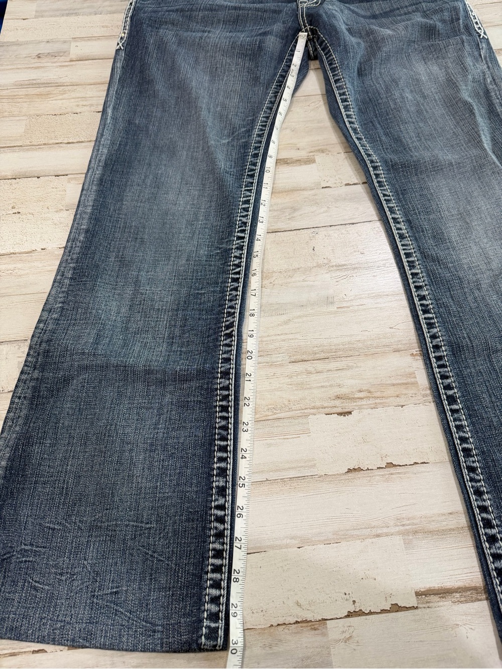 Rock & Roll Cowgirl Mid Rise Bootcut Jeans – Size 33 - Picture 2 of 8
